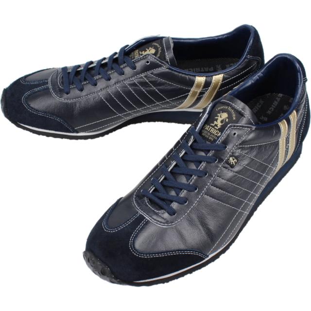 交換返品送料無料 パトリック スニーカー アイリス IRIS ネイビー/ゴールド NVY/GLD 232162 交換返品送料無料 パトリック スニーカー アイリス IRIS ネイビー